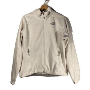 Northface Women's Windwall Fleece Jacket White Size L
